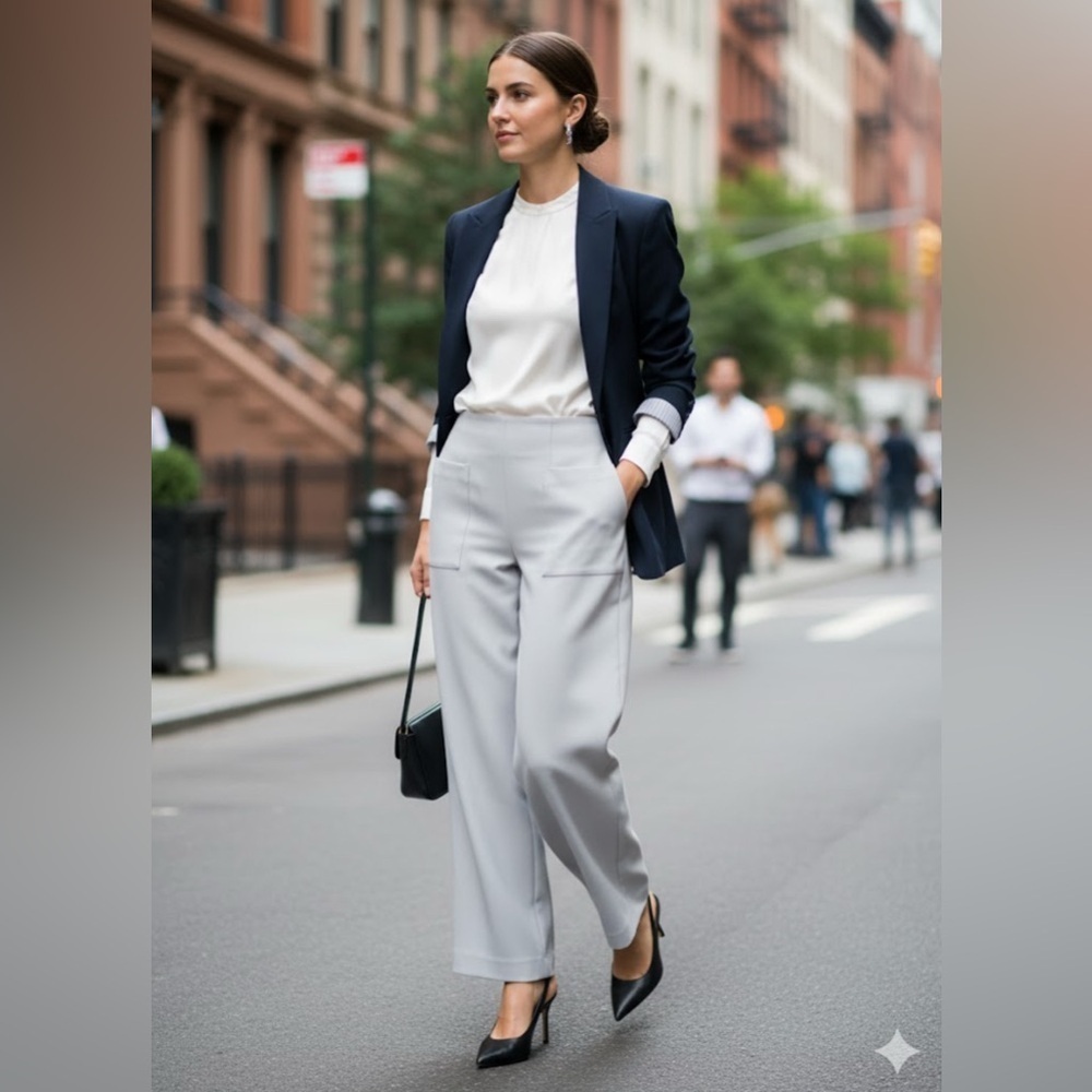 Jason Wu Wide Leg Flowy Pants Size 8